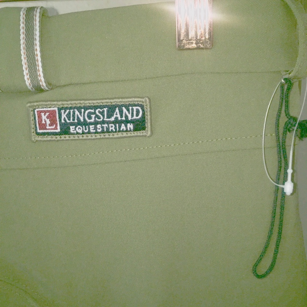NWOT Kingsland Equestrian Jessica Breeches Oliv XL - Picture 3 of 5